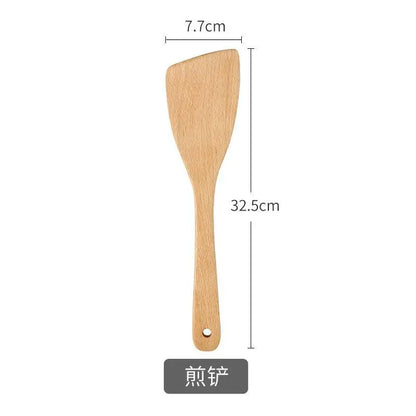 Natural Wooden Cooking Spatula