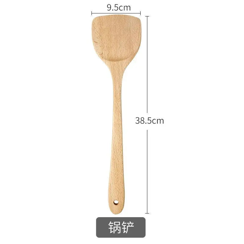 Natural Wooden Cooking Spatula