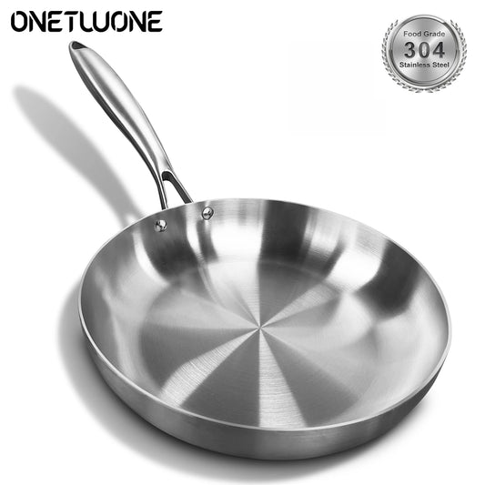 Stainless Steel Non-Stick Frying Pan