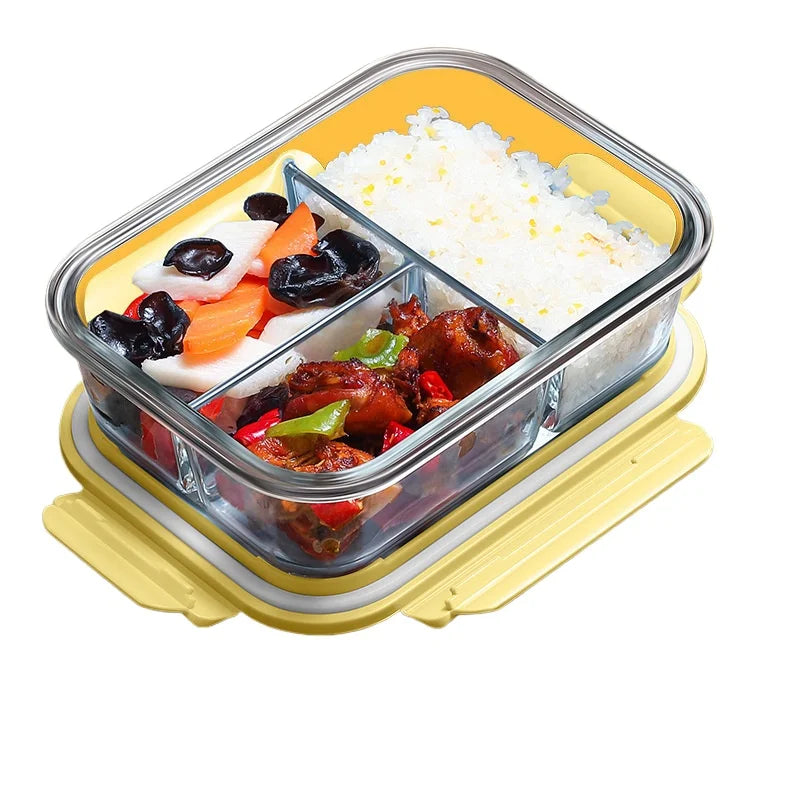 Glass Food Storage Containers with Airtight Seal