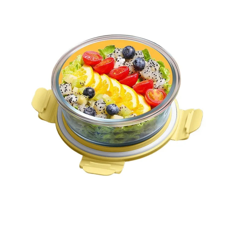 Glass Food Storage Containers with Airtight Seal