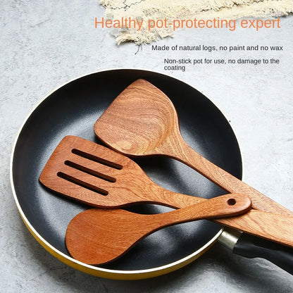 Natural Wooden Cooking Spatula