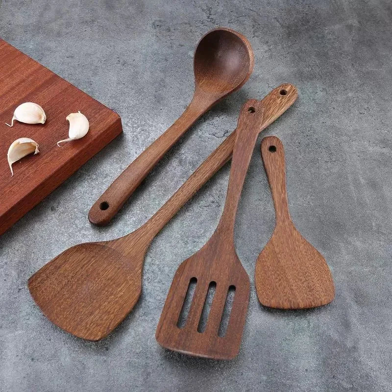 Natural Wooden Cooking Spatula